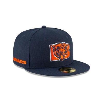 Sapca New Era Chicago Bears NFL Logo Mix 59FIFTY Fitted - Albastri